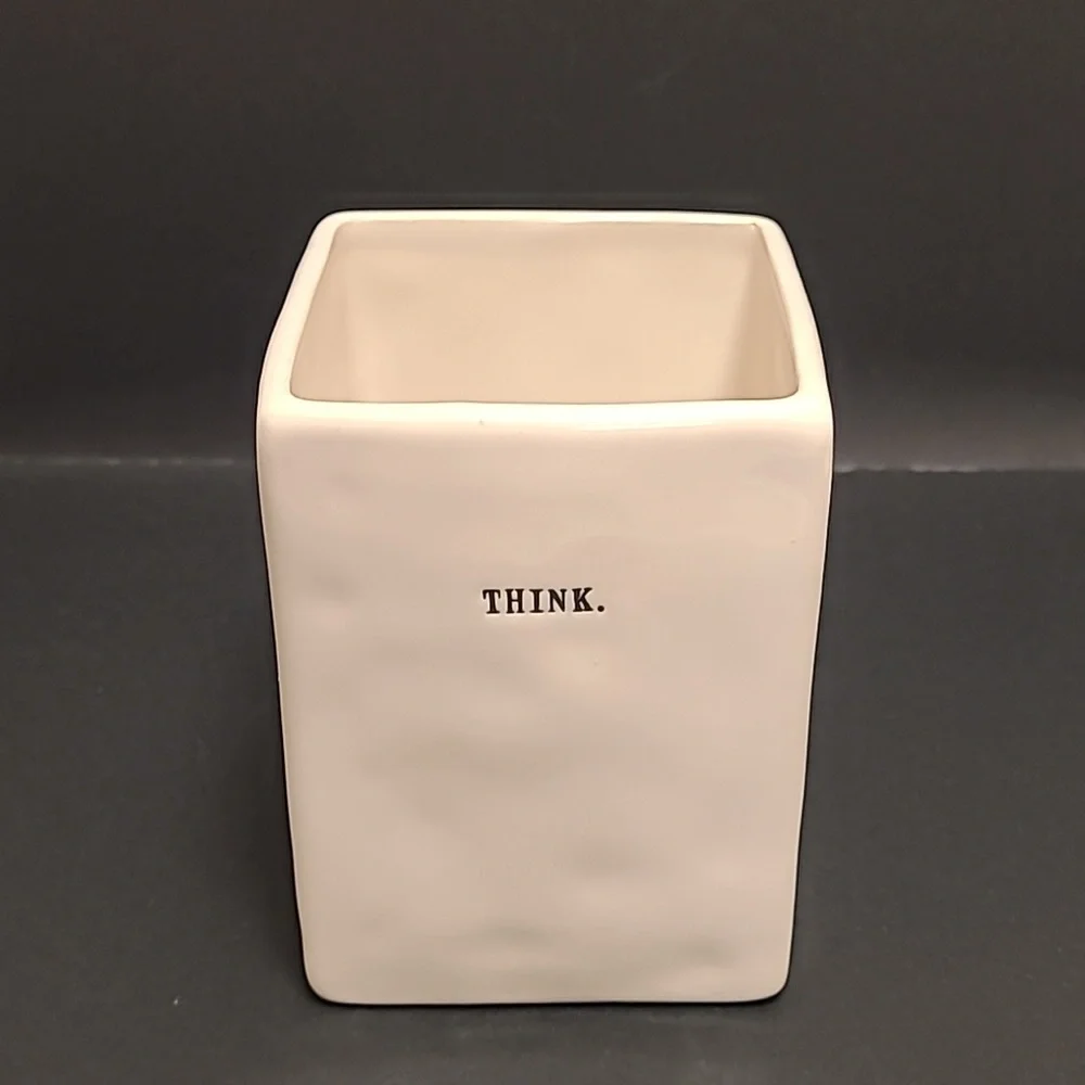 Rae Dunn Think Desk Caddy / Planter
